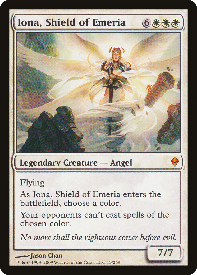 Iona, Shield of Emeria [Zendikar] | Grognard Games