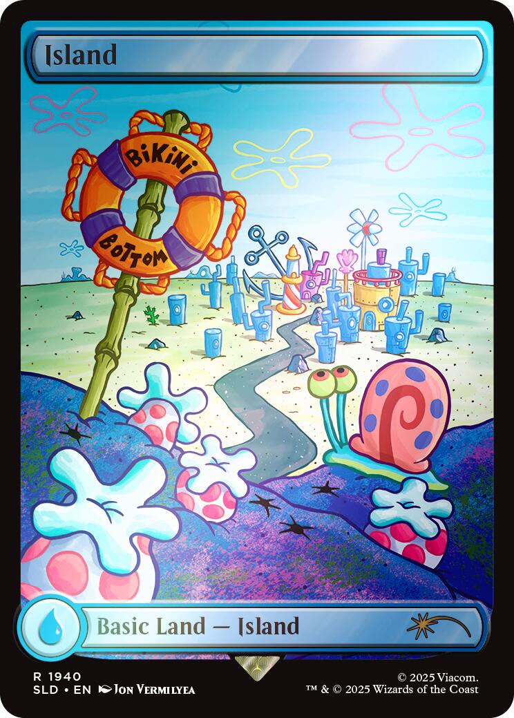 Island (1940) (Rainbow Foil) [Secret Lair Drop Series] | Grognard Games