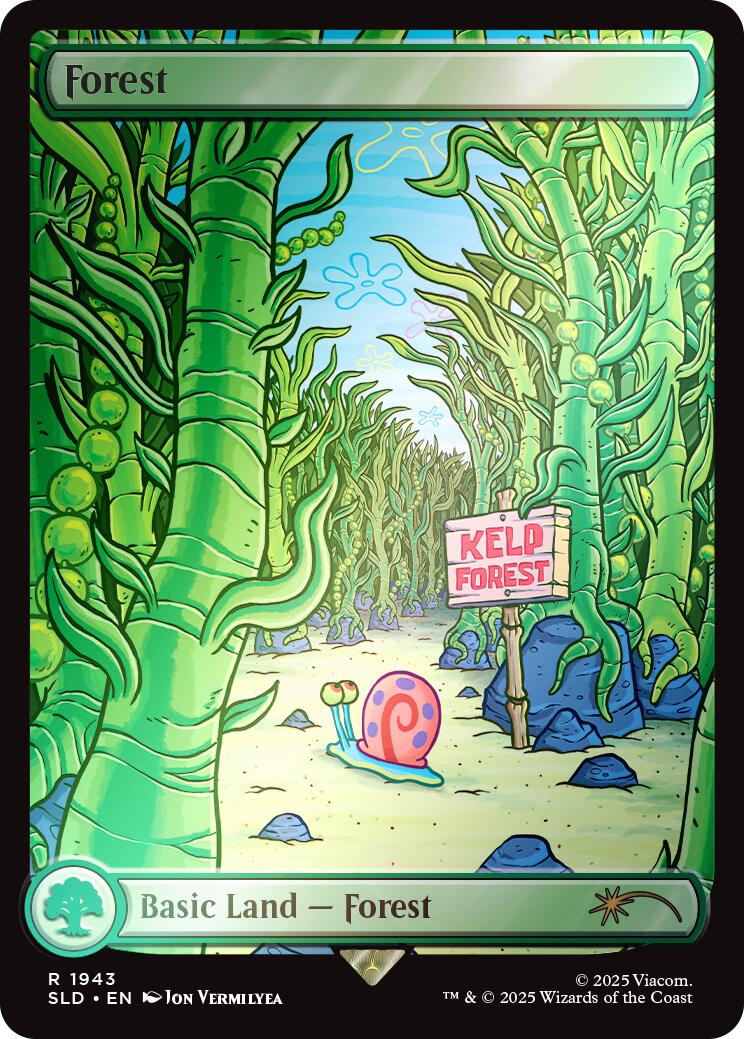 Forest (1943) (Rainbow Foil) [Secret Lair Drop Series] | Grognard Games
