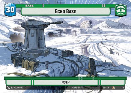 Echo Base (2/0) (2/0) [Miscellaneous] | Grognard Games