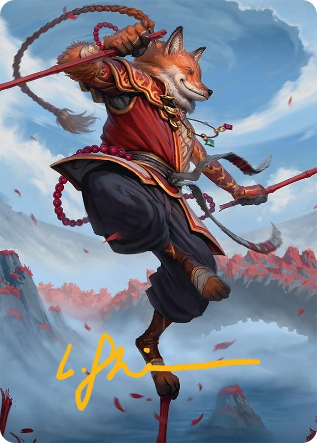 Equilibrium Adept Art Card (16/54) (Gold-Stamped Signature) [Tarkir: Dragonstorm Art Series] | Grognard Games