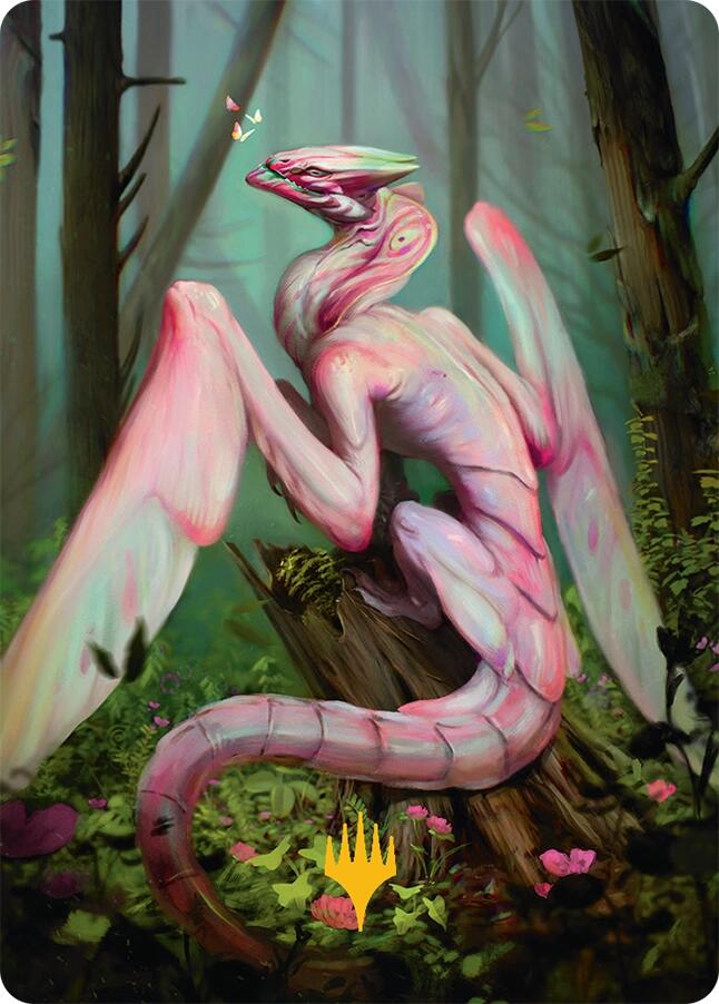 Bloomvine Regent Art Card (46/54) (Gold-Stamped) [Tarkir: Dragonstorm Art Series] | Grognard Games