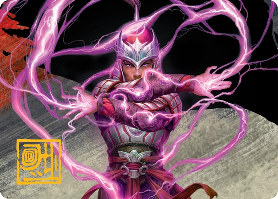 All-Out Assault Art Card (43/54) (Gold-Stamped Signature) [Tarkir: Dragonstorm Art Series] | Grognard Games