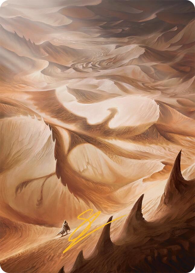 Plains Art Card (30/54) (Gold-Stamped Signature) [Tarkir: Dragonstorm Art Series] | Grognard Games