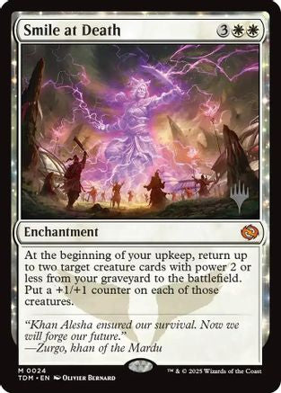 Smile at Death (PPTDM-024) - Promo Pack: Tarkir: Dragonstorm | Grognard Games