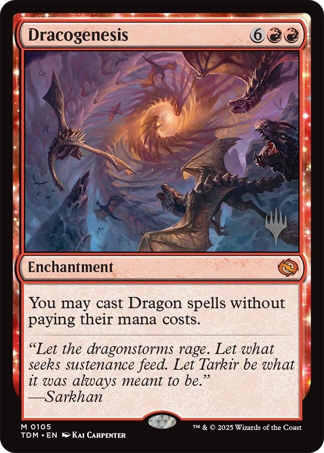 Dracogenesis [Tarkir: Dragonstorm Promos] | Grognard Games