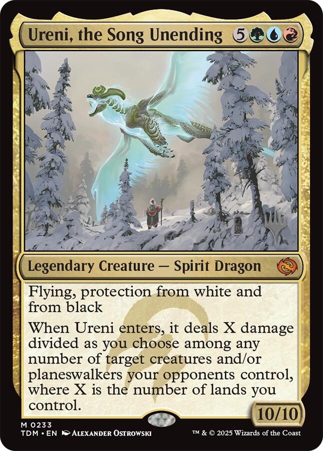 Ureni, the Song Unending [Tarkir: Dragonstorm Promos] | Grognard Games