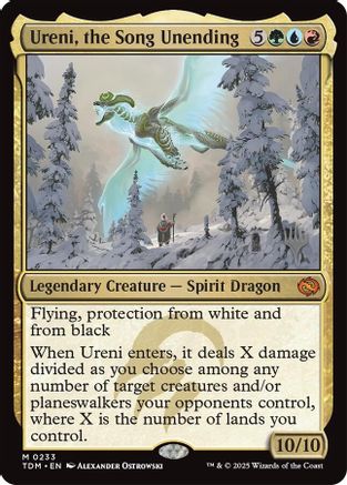 Ureni, the Song Unending (PPTDM-233) - Promo Pack: Tarkir: Dragonstorm Foil | Grognard Games