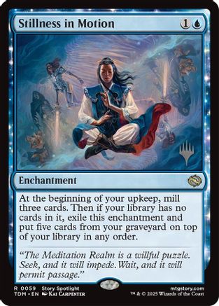 Stillness in Motion (PPTDM-059) - Promo Pack: Tarkir: Dragonstorm Foil | Grognard Games