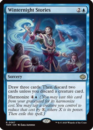 Winternight Stories (PPTDM-067) - Promo Pack: Tarkir: Dragonstorm Foil | Grognard Games