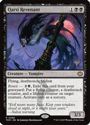 Qarsi Revenant (PPTDM-086) - Promo Pack: Tarkir: Dragonstorm Foil | Grognard Games