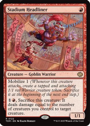 Stadium Headliner (PPTDM-122) - Promo Pack: Tarkir: Dragonstorm Foil | Grognard Games