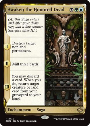Awaken the Honored Dead (PPTDM-170) - Promo Pack: Tarkir: Dragonstorm | Grognard Games