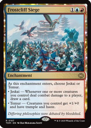 Frostcliff Siege (PPTDM-187) - Promo Pack: Tarkir: Dragonstorm Foil | Grognard Games