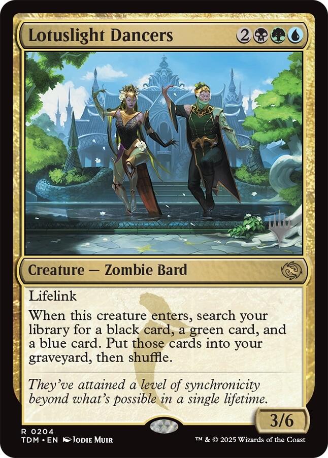 Lotuslight Dancers [Tarkir: Dragonstorm Promos] | Grognard Games