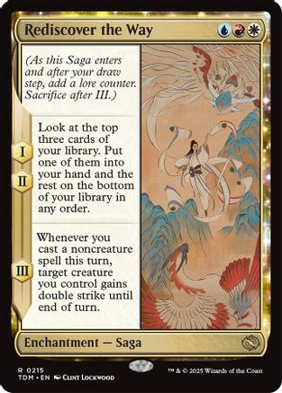 Rediscover the Way (PPTDM-215) - Promo Pack: Tarkir: Dragonstorm | Grognard Games