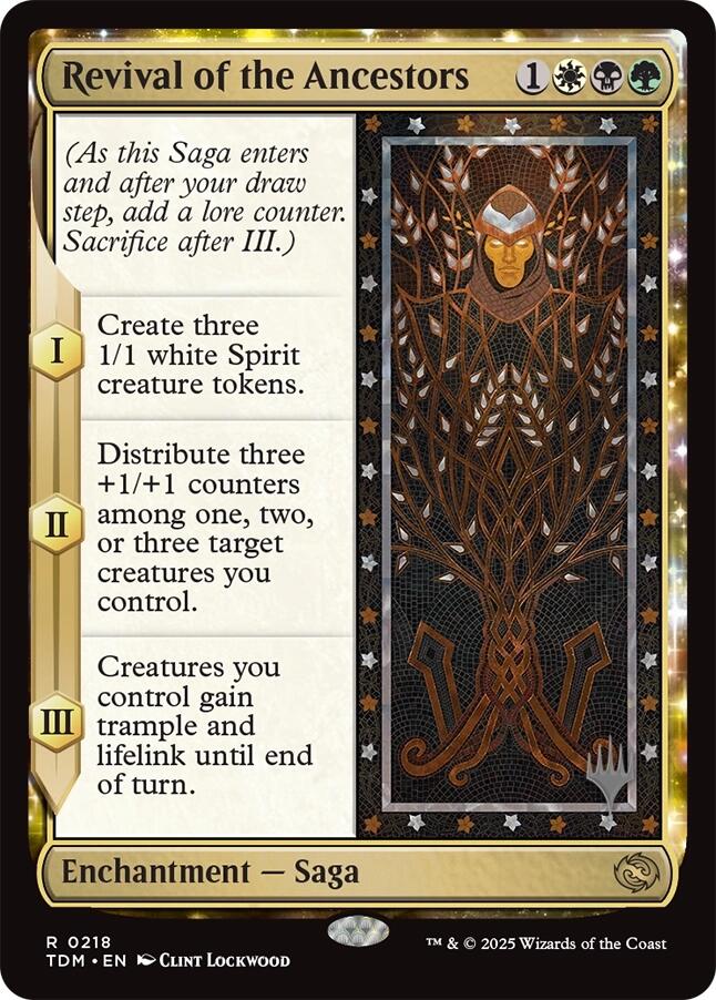 Revival of the Ancestors [Tarkir: Dragonstorm Promos] | Grognard Games