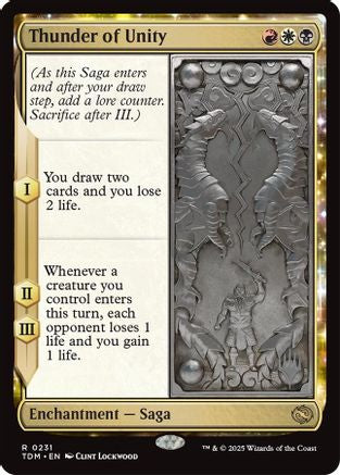 Thunder of Unity (PPTDM-231) - Promo Pack: Tarkir: Dragonstorm | Grognard Games