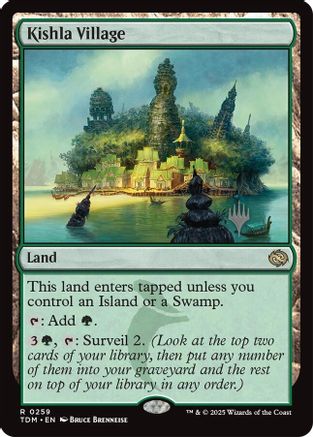 Kishla Village (PPTDM-259) - Promo Pack: Tarkir: Dragonstorm Foil | Grognard Games
