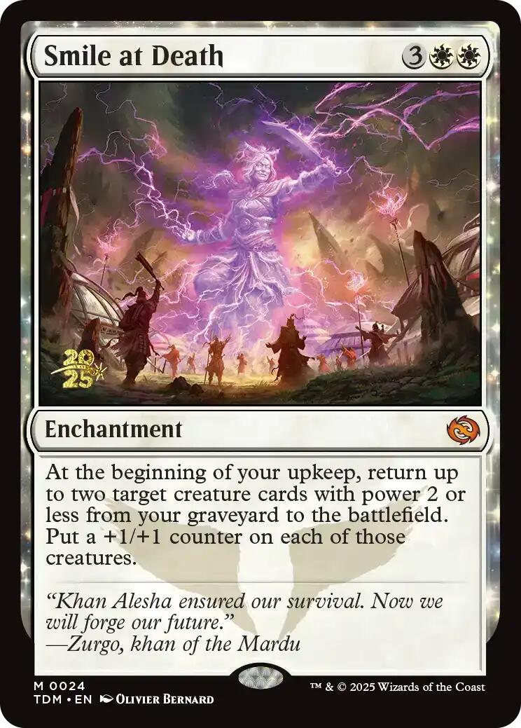 Smile at Death [Tarkir: Dragonstorm Prerelease Promos] | Grognard Games