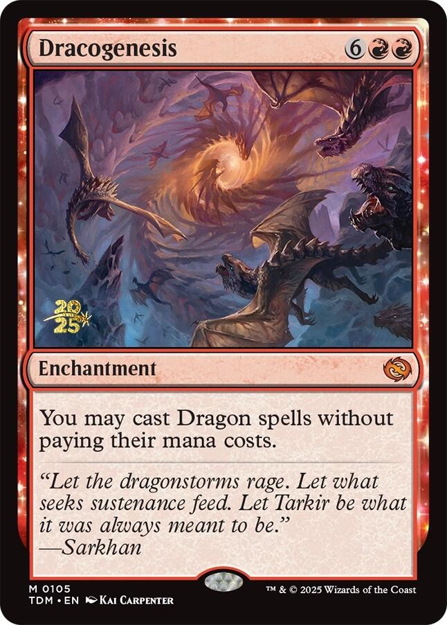 Dracogenesis [Tarkir: Dragonstorm Prerelease Promos] | Grognard Games