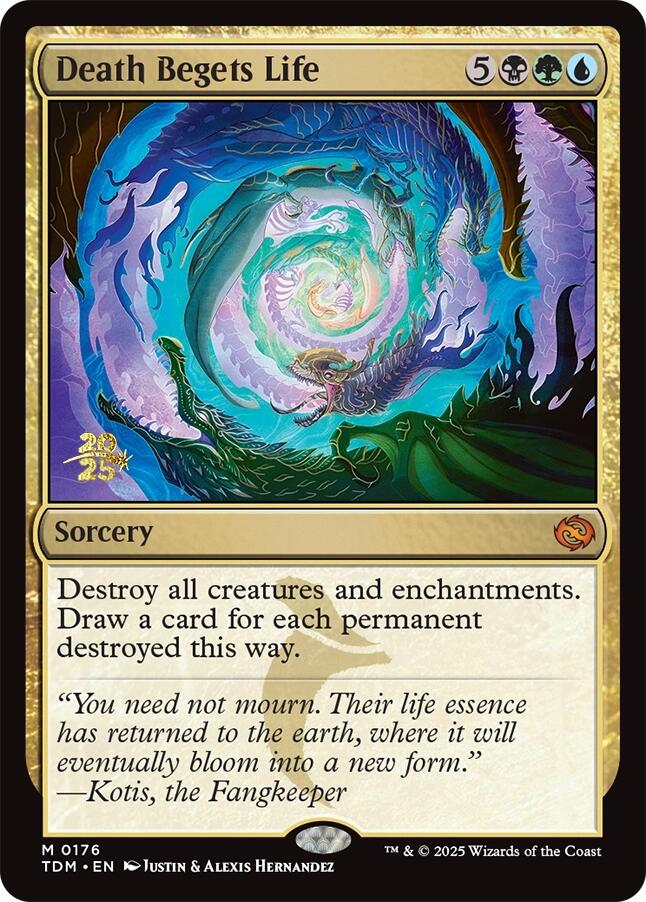 Death Begets Life [Tarkir: Dragonstorm Prerelease Promos] | Grognard Games