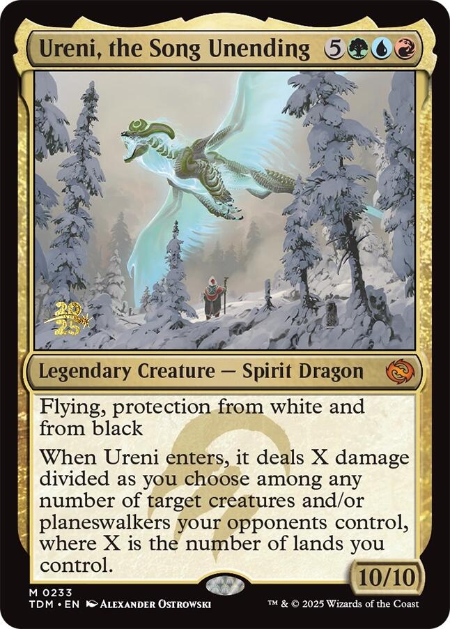 Ureni, the Song Unending [Tarkir: Dragonstorm Prerelease Promos] | Grognard Games