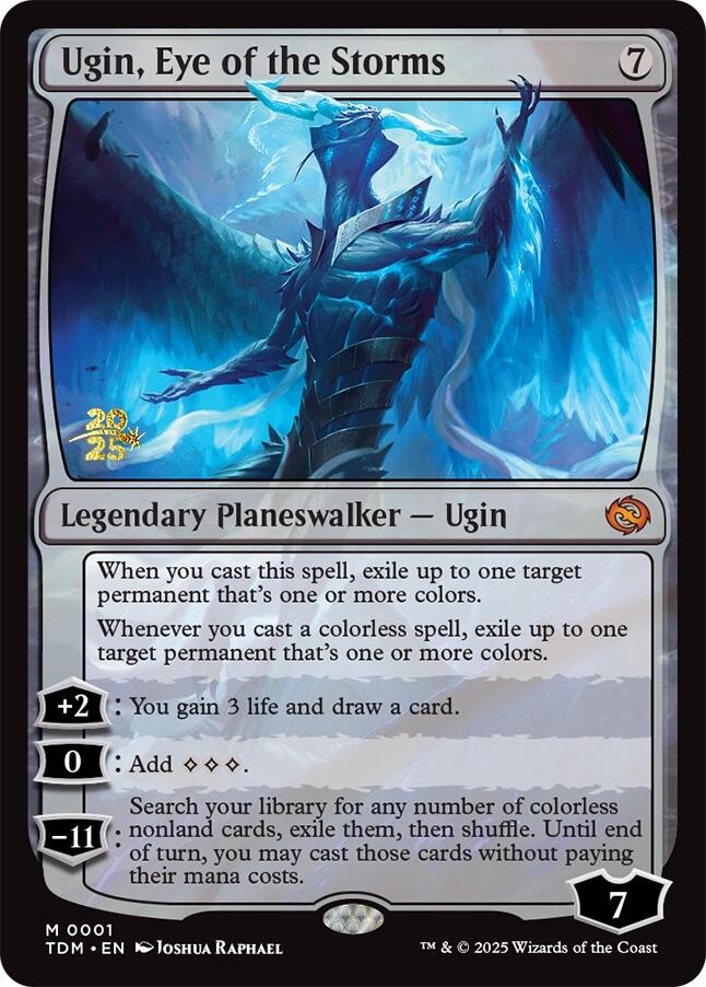 Ugin, Eye of the Storms [Tarkir: Dragonstorm Prerelease Promos] | Grognard Games