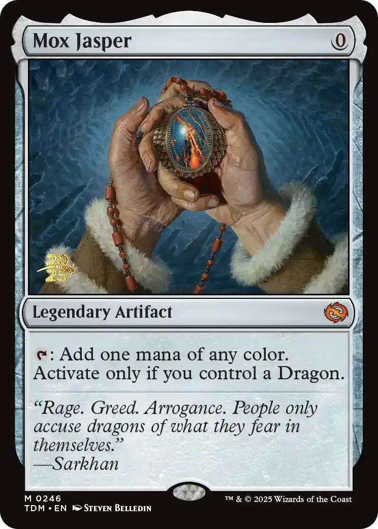 Mox Jasper [Tarkir: Dragonstorm Prerelease Promos] | Grognard Games