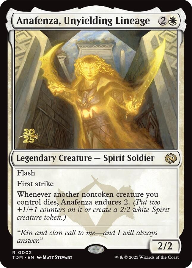 Anafenza, Unyielding Lineage [Tarkir: Dragonstorm Prerelease Promos] | Grognard Games