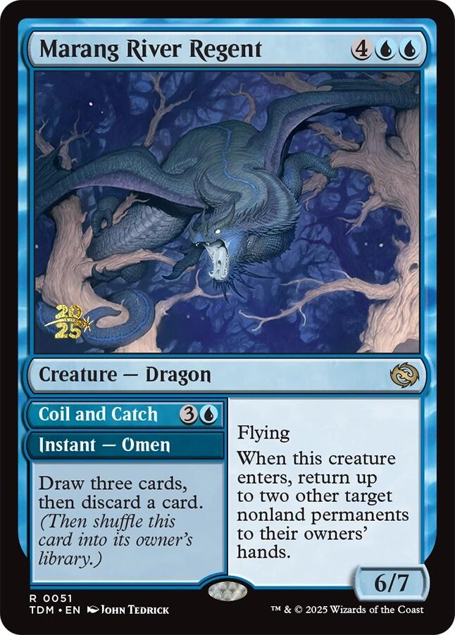 Marang River Regent [Tarkir: Dragonstorm Prerelease Promos] | Grognard Games