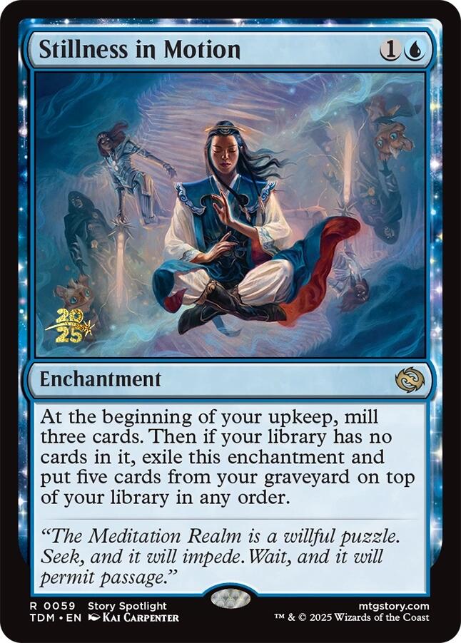 Stillness in Motion [Tarkir: Dragonstorm Prerelease Promos] | Grognard Games