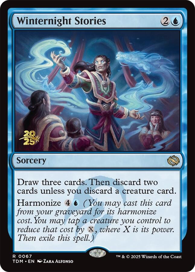 Winternight Stories [Tarkir: Dragonstorm Prerelease Promos] | Grognard Games