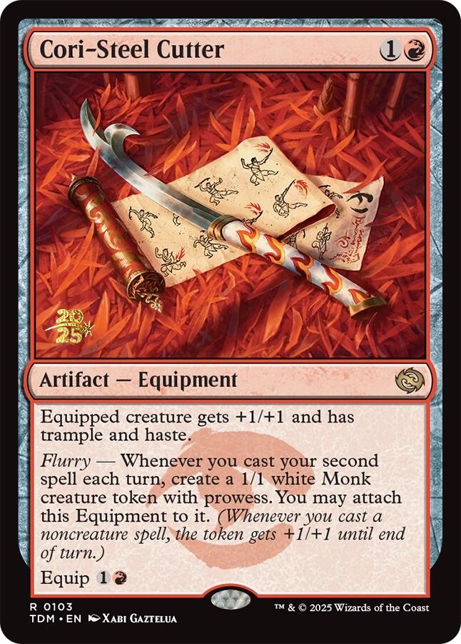 Cori-Steel Cutter [Tarkir: Dragonstorm Prerelease Promos] | Grognard Games