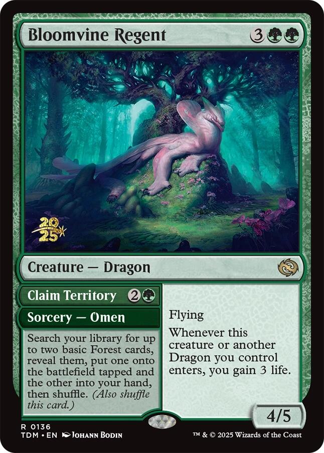 Bloomvine Regent [Tarkir: Dragonstorm Prerelease Promos] | Grognard Games
