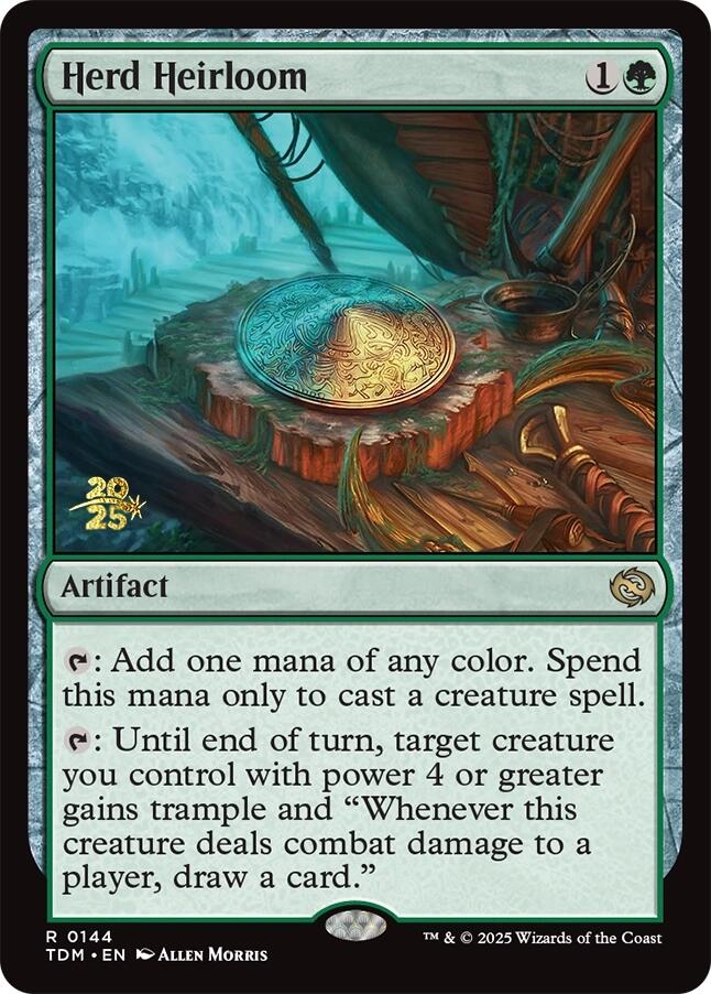 Herd Heirloom [Tarkir: Dragonstorm Prerelease Promos] | Grognard Games