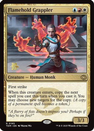 Flamehold Grappler (PRE-185) - Prerelease Cards Foil | Grognard Games