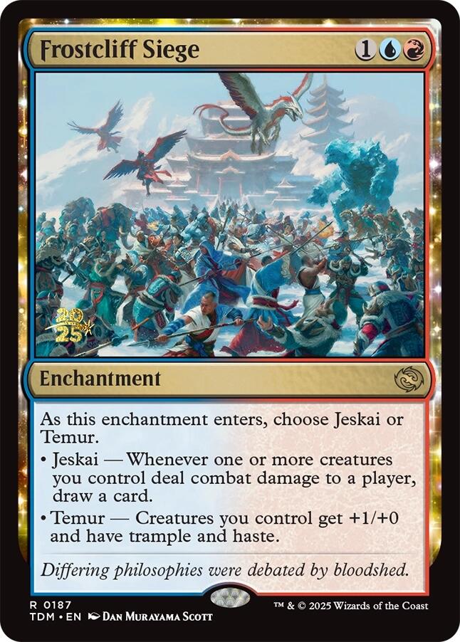 Frostcliff Siege [Tarkir: Dragonstorm Prerelease Promos] | Grognard Games