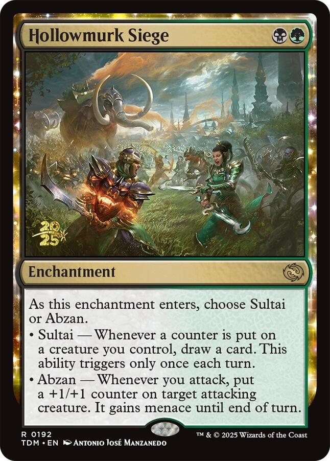 Hollowmurk Siege [Tarkir: Dragonstorm Prerelease Promos] | Grognard Games
