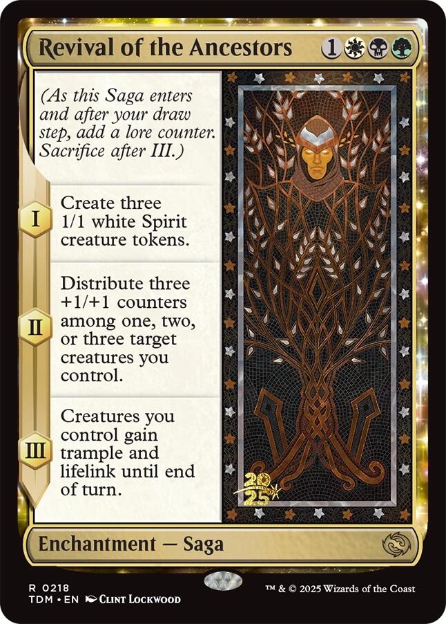 Revival of the Ancestors [Tarkir: Dragonstorm Prerelease Promos] | Grognard Games