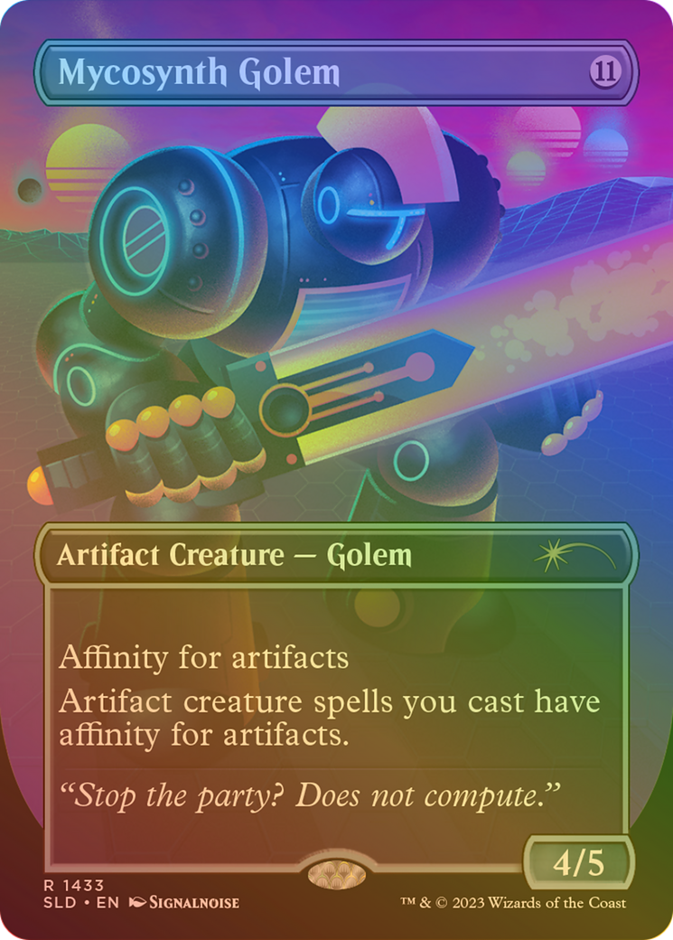 Mycosynth Golem (Rainbow Foil) [Secret Lair Drop Series] | Grognard Games