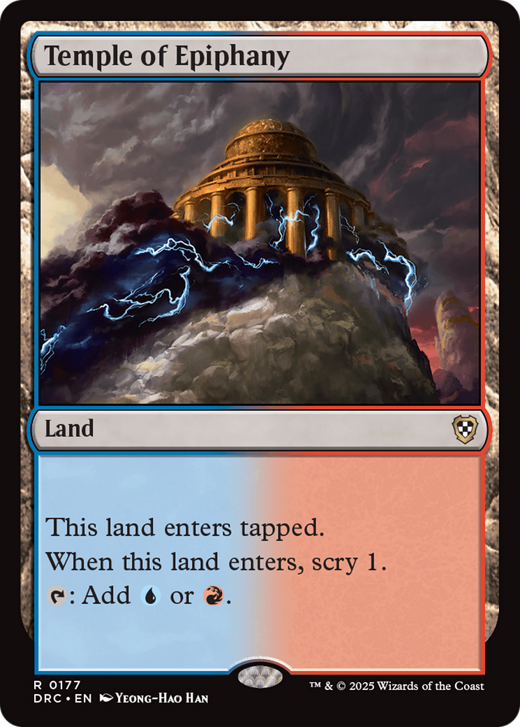 Temple of Epiphany [Aetherdrift Commander] | Grognard Games