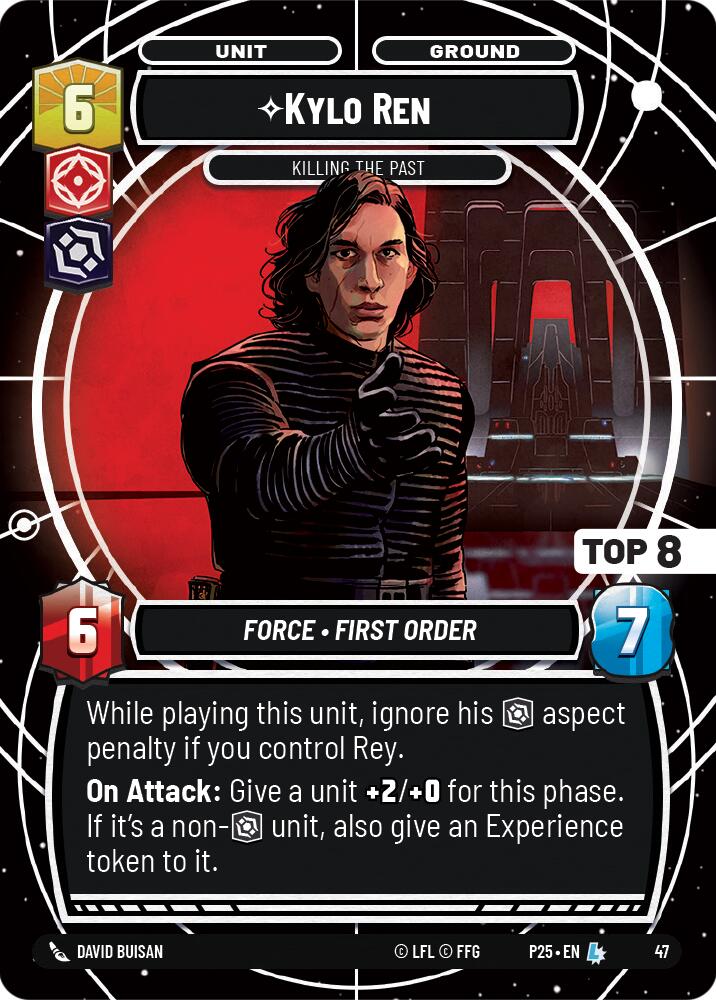 Kylo Ren - Killing the Past (47) (Top 8) (47) [Store Showdown Promos] | Grognard Games