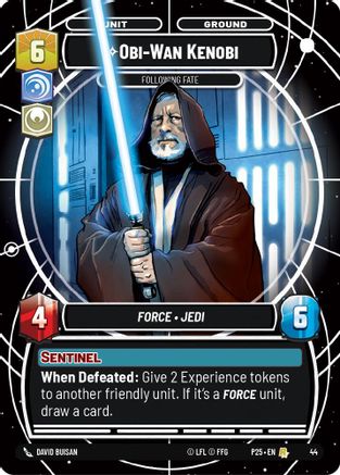 Obi-Wan Kenobi - Following Fate (45) (44) [Store Showdown Promos] | Grognard Games