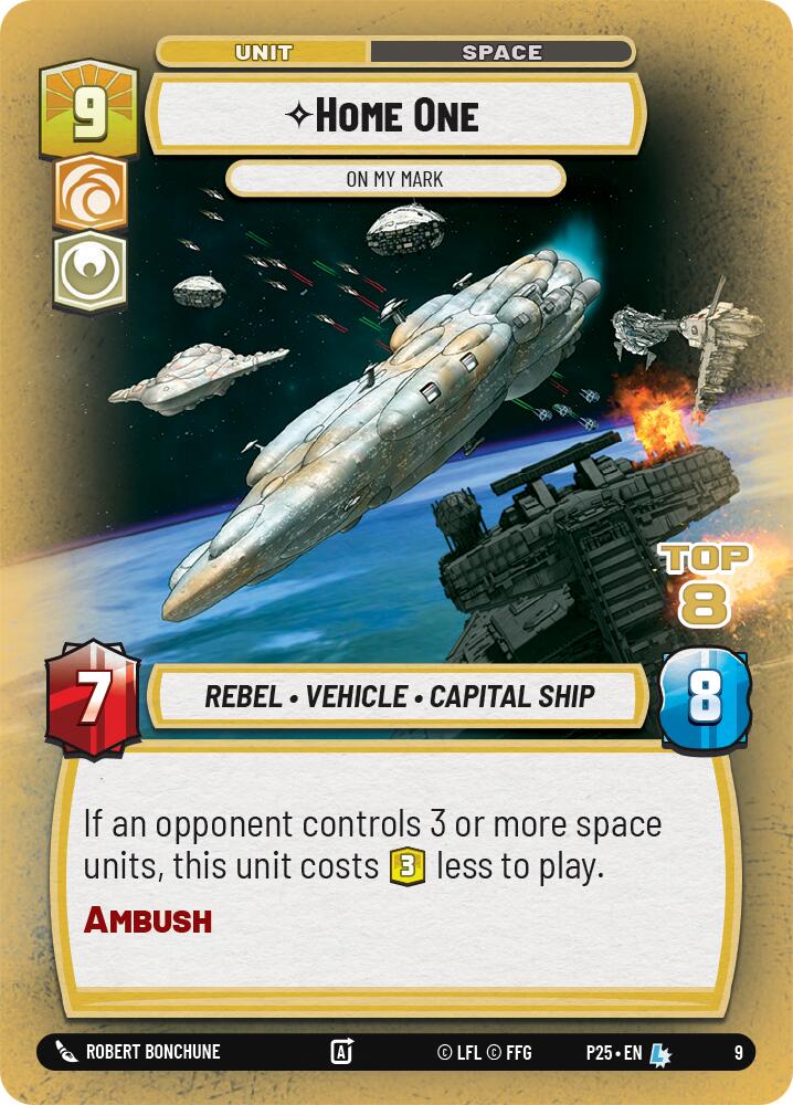 Home One - On My Mark (9) (Top 8) (9) [Store Showdown Promos] | Grognard Games