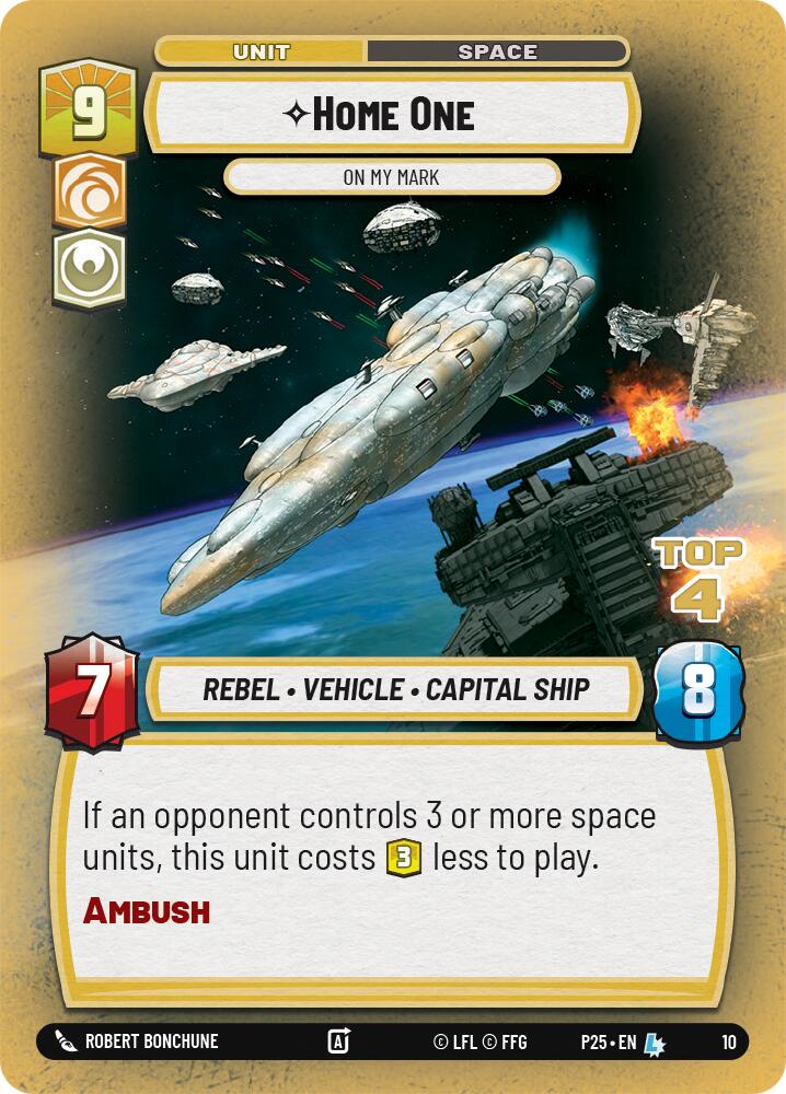 Home One - On My Mark (10) (Top 4) (10) [Store Showdown Promos] | Grognard Games