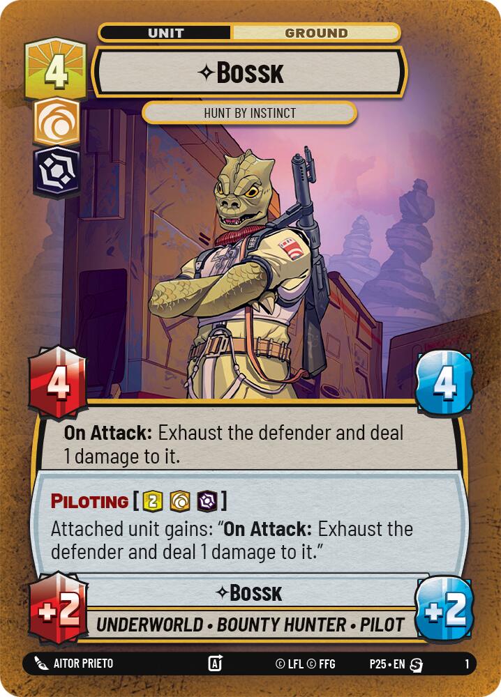 Bossk - Hunt By Instinct (1) (1) [Store Showdown Promos] | Grognard Games