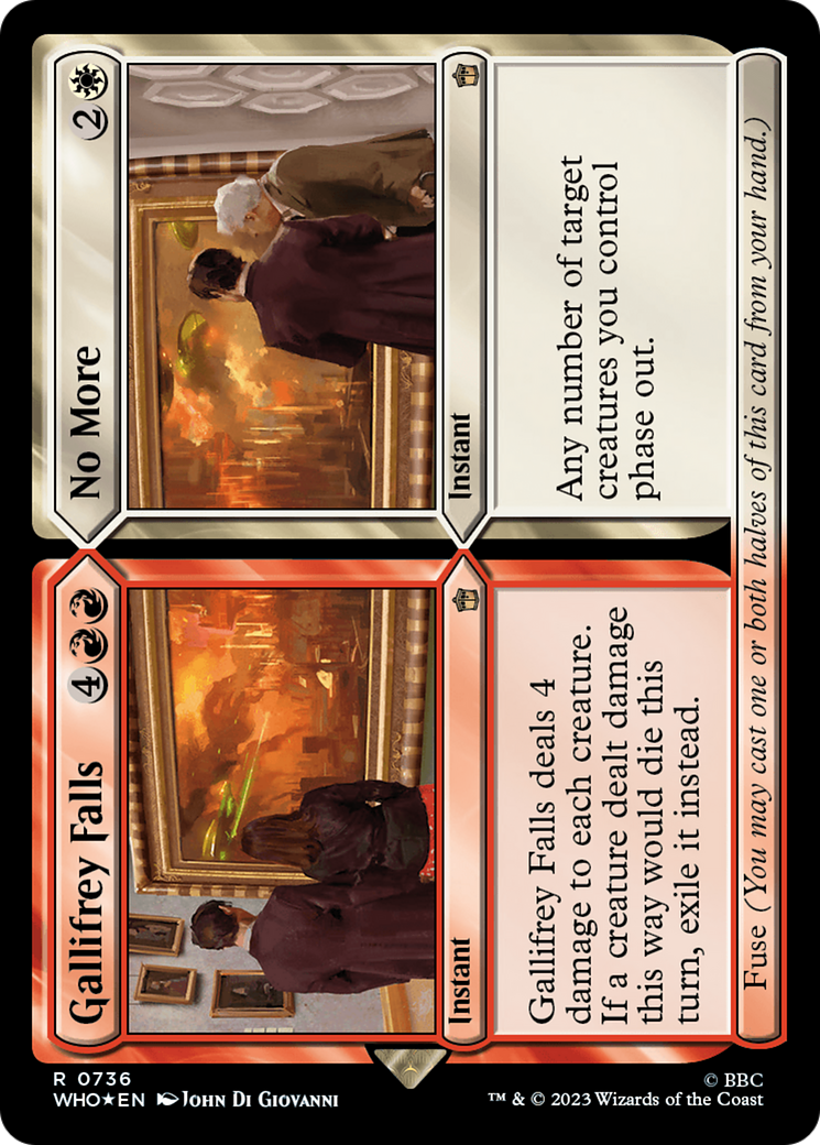 Gallifrey Falls // No More (Surge Foil) [Doctor Who] | Grognard Games