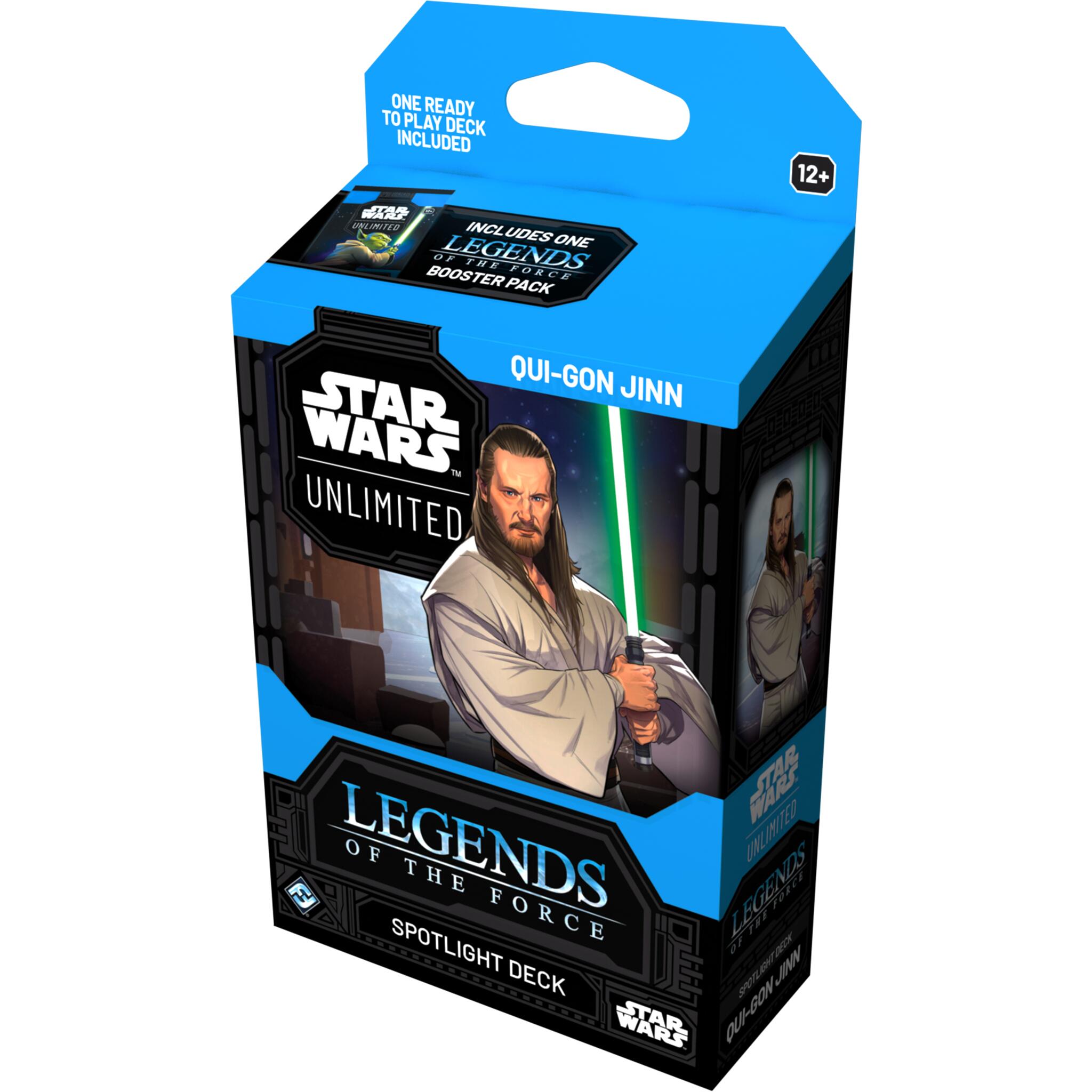 Legends of the Force - Spotlight Deck: Qui-Gon Jinn | Grognard Games