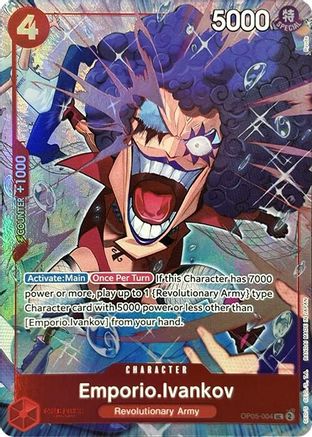 Emporio.Ivankov (Premium Card Collection -Best Selection Vol. 3-) (OP05-004) - One Piece Promotion Cards Foil | Grognard Games
